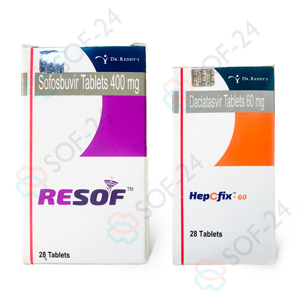 RESOF HepCfix Dr. Reddy’s Софосбувир и Даклатасвир RESOF и HepCfix