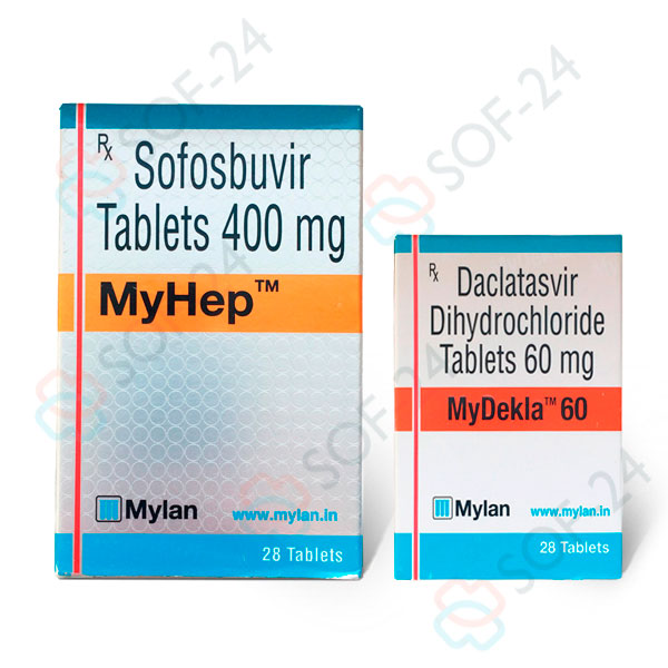 Myhep Mydekla Софосбувир и Даклатасвир Myhep Mydekla Софосбувир и Даклатасвир
