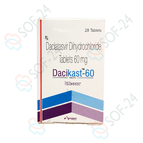 dacikast Даклатасвир Dacikast-60
