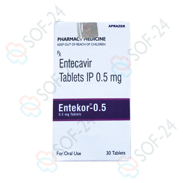 Entekor 0.5 mg Aprazer Entecavir 0.5 ЭНТЕКАВИР ENTEKOR 0.5