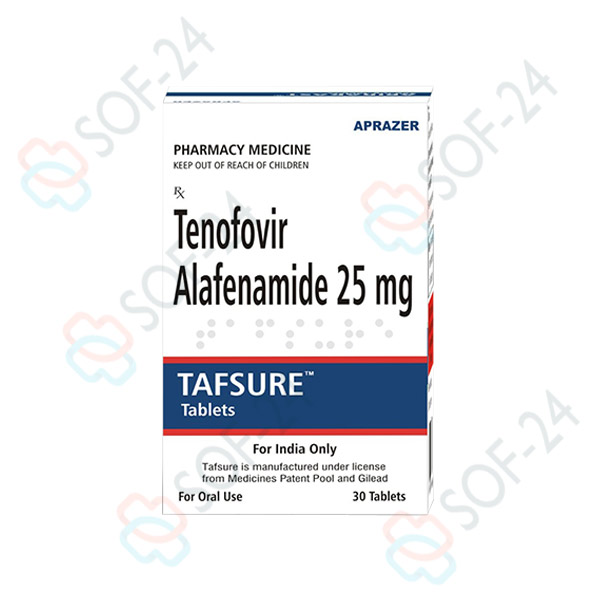Tafsure-1 Tafsure Tenofovir Alafenamide 23 APRAZER