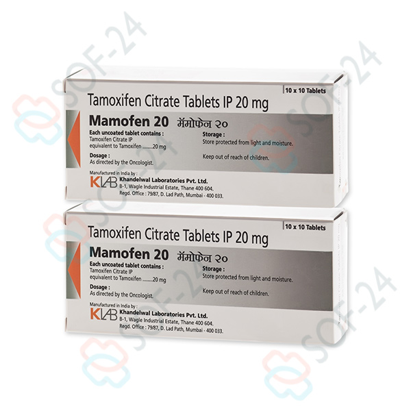 Мамофен (Mamofen) Tamoxifen таб. 20 мг №100